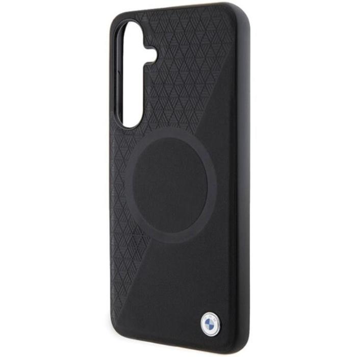BMW - BMW Galaxy S24 Mobilskal Magsafe Half Textured & Circle
