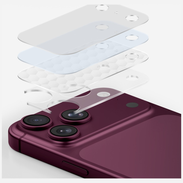 UNIQ - Uniq Härdat Glas Kameraskydd för iPhone 18 Pro Max Optix Aeroshield