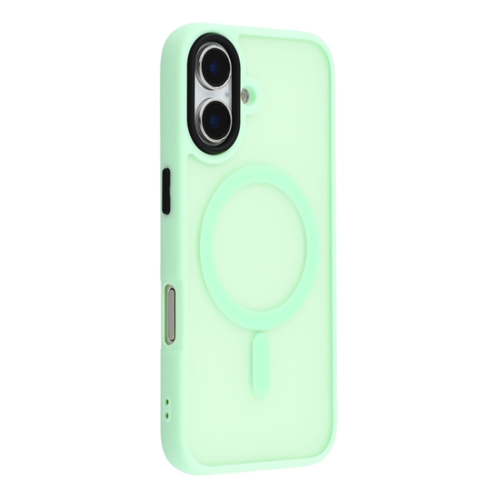 A-One Brand - iPhone 17 Mobilskal MagSafe Skin Touch - Mintgrön