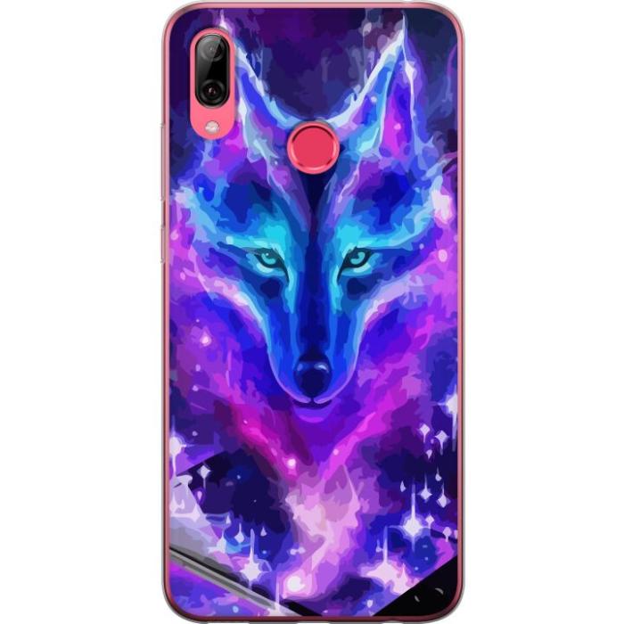 iSecrets - Mobilskal till Huawei Y7 (2019) med Neon Varg