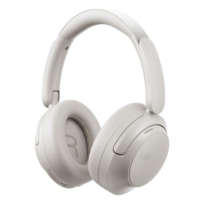 QCY - QCY Trådlös Hörlurar On-Ear H3S med Noise Cancellation - Vit