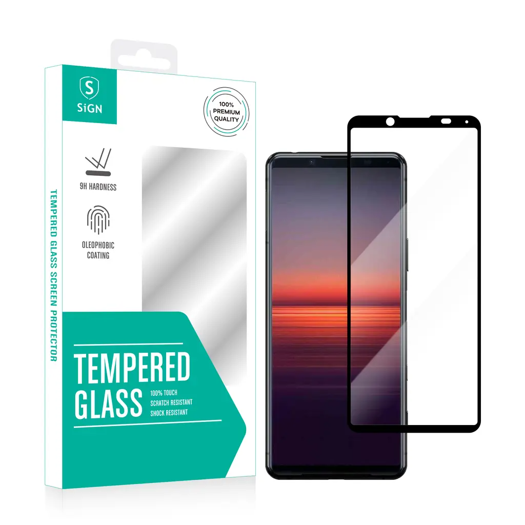 SiGN Sony Xperia 5 II Härdat Glas Skärmskydd 2.5D | 5468 | AlltMobil
