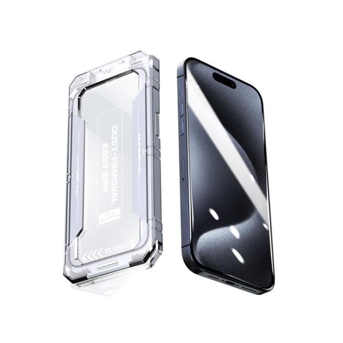 Boom of Sweden - LIVSTIDSGARANTI - BOOM iPhone 15 Pro Max Härdat Glas Skärmskydd - 2 Pack