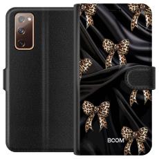 iSecrets - Pl&aring;nboksfodral till Samsung Galaxy S20 FE med Leopard Bow