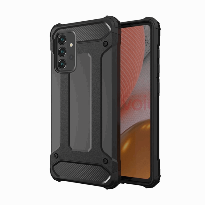 OEM - Galaxy A56 5G Mobilskal Hybrid Armor - Svart