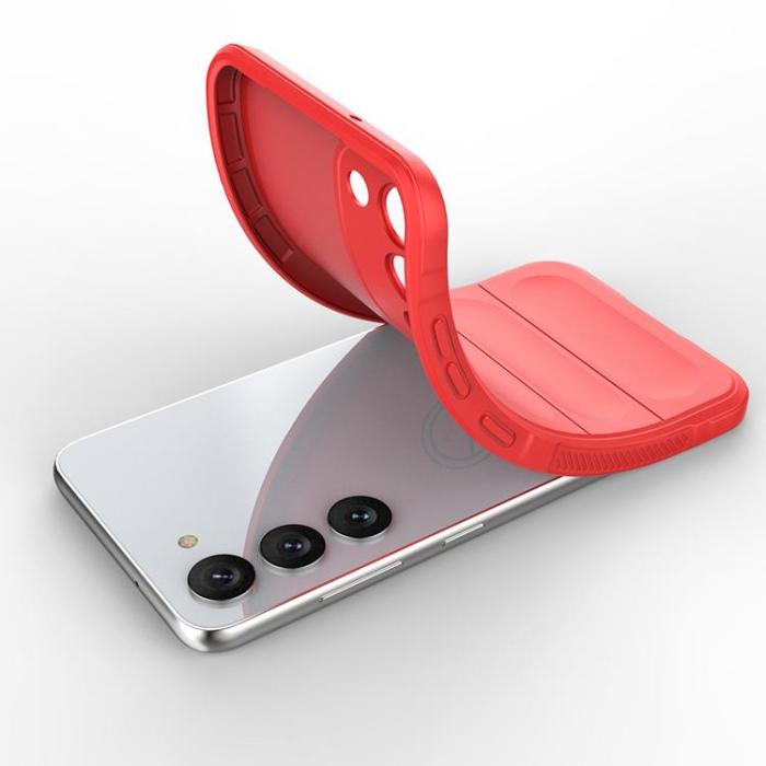OEM - Galaxy S23 Plus Skal Magic Shield Flexible Armored - Röd