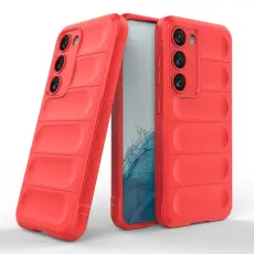 OEM - Galaxy S23 Plus Skal Magic Shield Flexible Armored - Röd