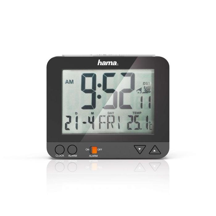 UTGATT - HAMA Väckarklocka RC550 Radio - Svart