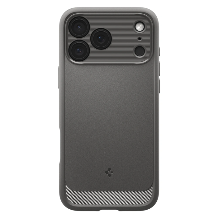 Spigen - Spigen iPhone 17 Pro Max Mobilskal Magsafe Rugged Armor - Grå