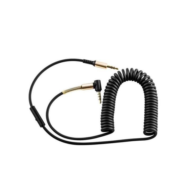 Hoco - Hoco AUX Uttag 3.5 mm Ljud Kabel 2m - Svart