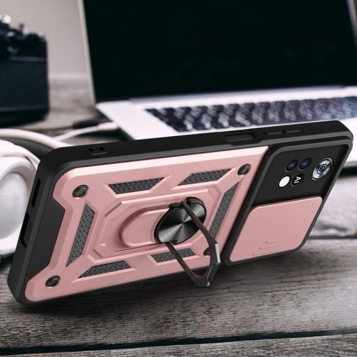 UTGATT - Camshield Pro Skal Xiaomi Poco X4 Pro 5G - Svart