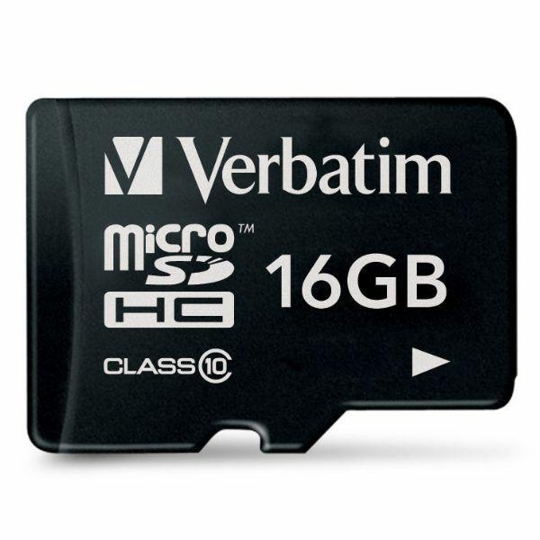 Verbatim Minneskort microSDHC 16GB V10 Karta - Svart | 288 | AlltMobil