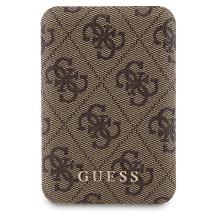 Guess - Guess iPhone 15 Pro Max Mobilskal Med Powerbank 5000mAh Magsafe Metal Logo