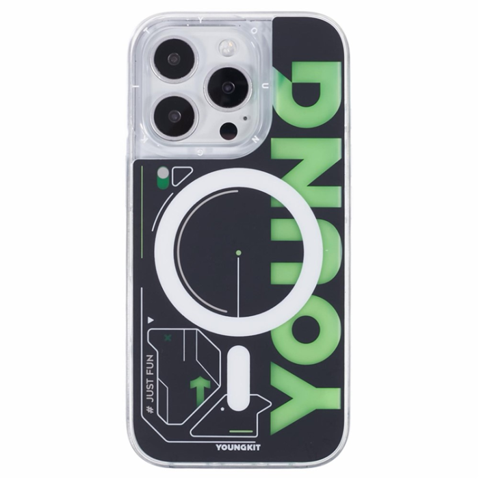 YOUNGKIT - YOUNGKIT iPhone 16 Pro Mobilskal MagSafe Kvicksand - Grön