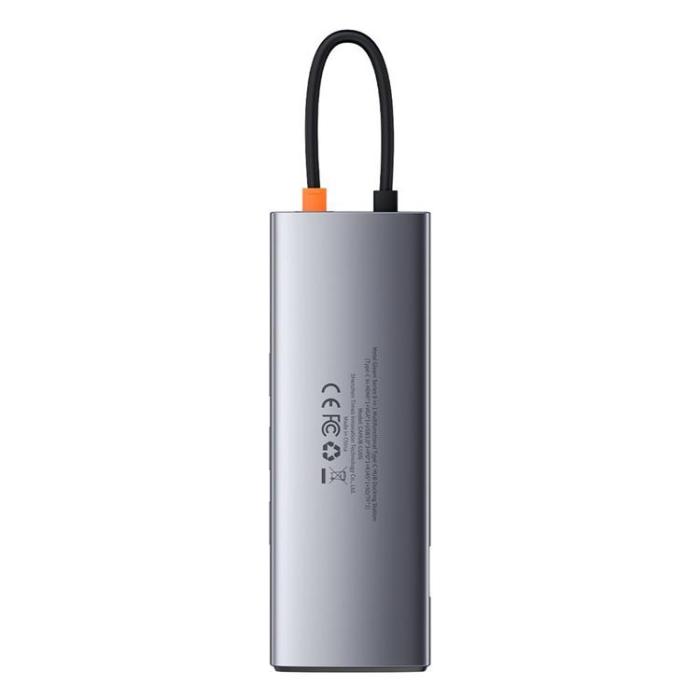BASEUS - [9in1] Baseus HUB Multifunctional 100W - Grå