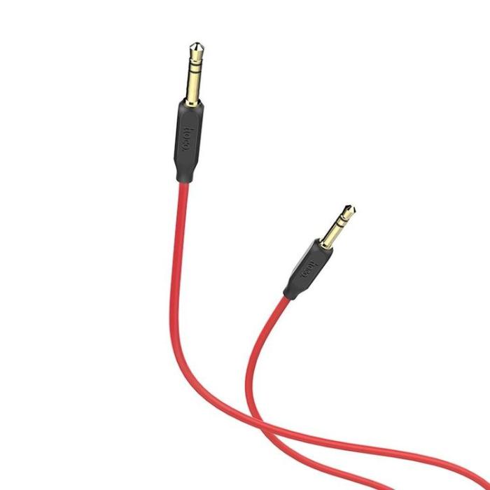 UTGATT1 - Hoco AUX Uttag 3.5 mm Ljud Kabel 1m - Svart