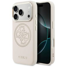 Guess - Guess Mobilskal F&ouml;r iPhone 17 Pro Max MagSafe Perforated 4G - Rosa