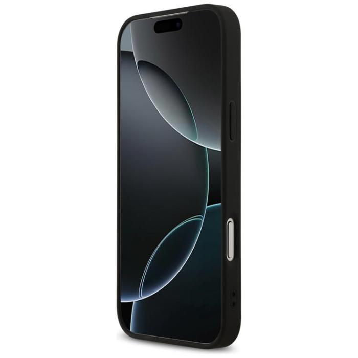 Guess - Guess iPhone 17 Pro Max Mobilskal MagSafe 4G Printed Stripes - Svart
