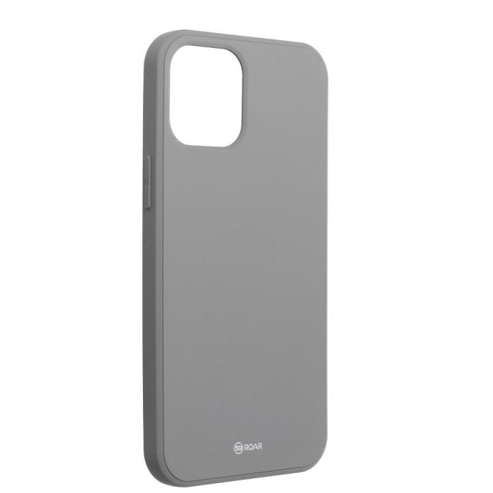Roar - iPhone 12 Pro Max Skal Roar Jelly Mjukplast - Grå