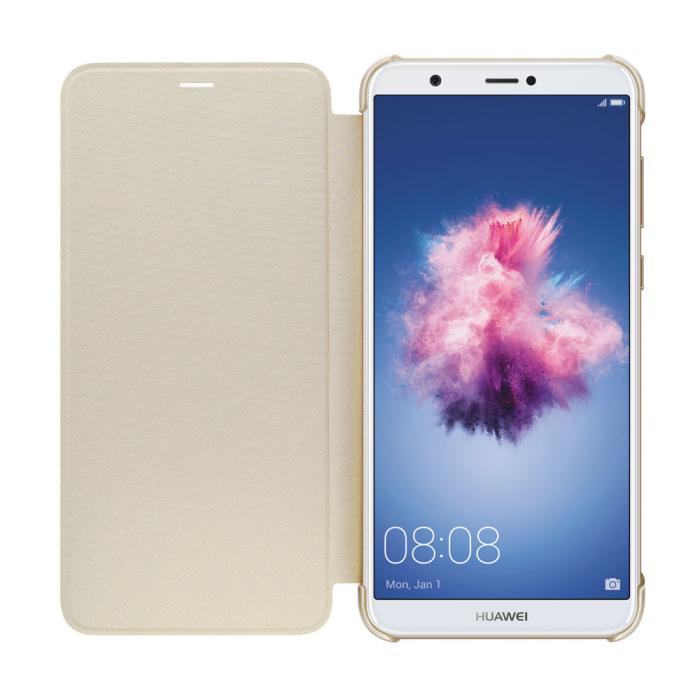UTGATT5 - Huawei Flip Cover Huawei P Smart - Guld