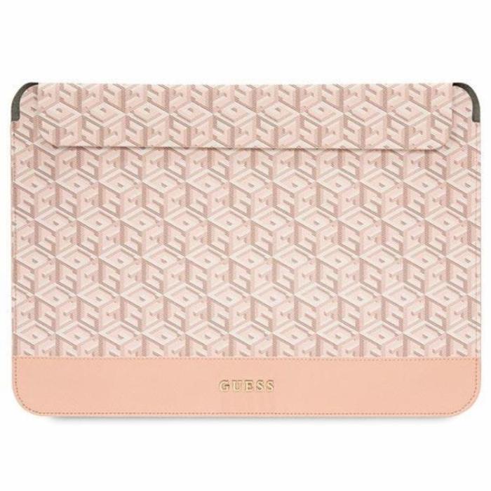 Guess - Guess Datorfodral 14'' GCube Stripes - Rosa