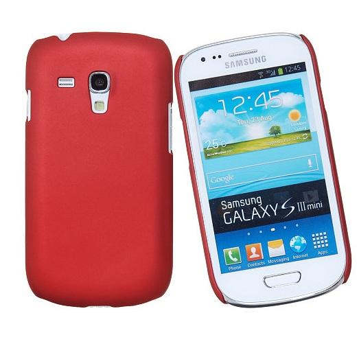 Baksidesskal till Samsung Galaxy S3 mini i8190 (Röd) | 2353 | AlltMobil