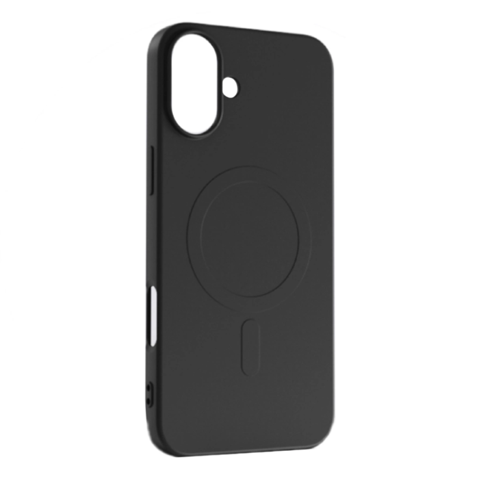 OEM - iPhone 16 Pro Max Mobilskal Magsafe Liquid Silikon - Svart