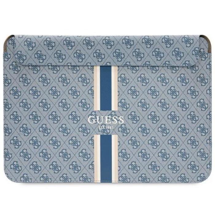 Guess - Guess Datorfodral 14'' Printed Stripes - Blå