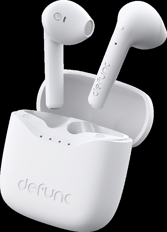 Defunc In-Ear Hörlurar Trådlösa Bluetooth 5.3 True Lite - Vit | 505771 | AlltMobil