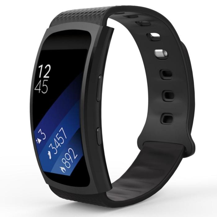 UTGATT5 - Tech-Protect Smooth Samsung Gear Fit / Fit 2 Pro Svart