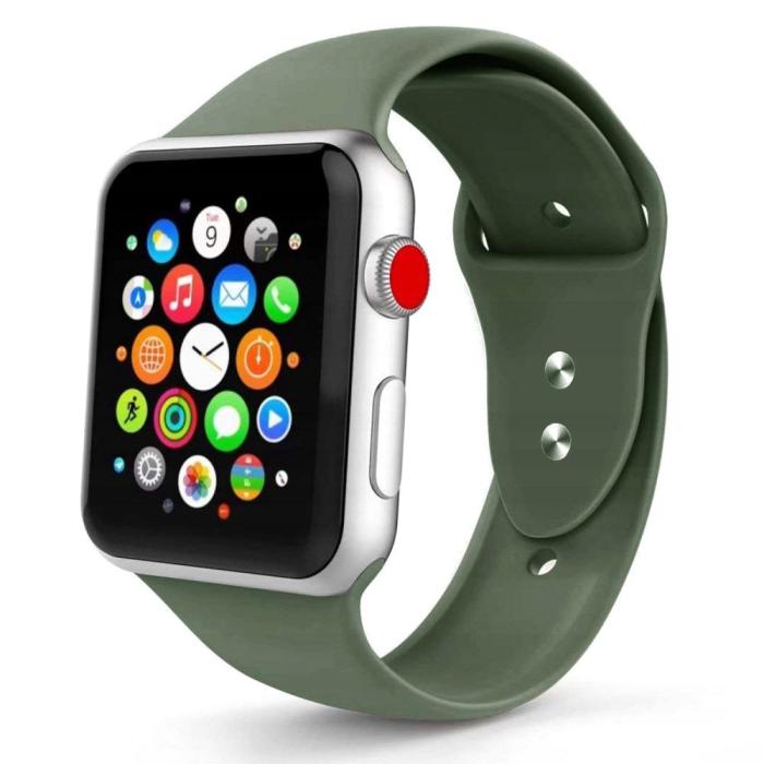 Tech-Protect - Tech-Protect Apple Watch 45mm Series 9 Armband Icon - Grön