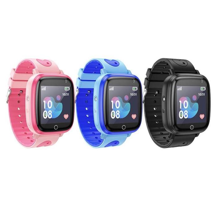 Hoco - Hoco Smartwatch för Barn 2G Y100 - Svart
