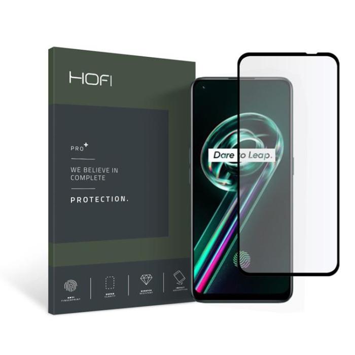 UTGATT1 - Hofi Pro Plus Härdat glas Realme 9/9 Pro Plus - Svart