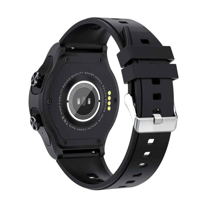 A-One Brand - 2-i-1 Smart Watch med Earbuds GT69 TWS Vattentät - Svart