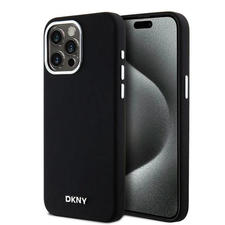 DKNY Mobilskal till iPhone 14 Pro Magsafe Liquid Silikon Small Metal Logo | 2353 | AlltMobil