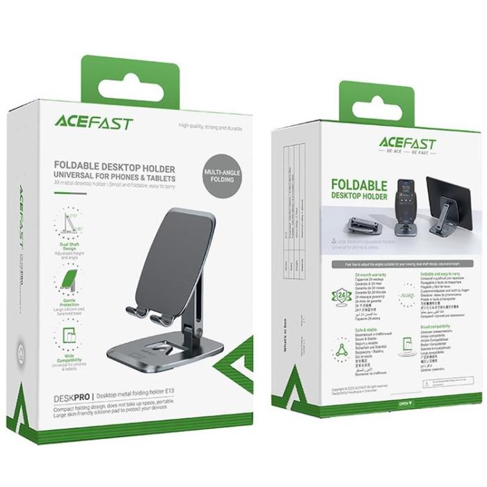 Acefast - Acefast Foldable Stand Telefonhållare - Grå