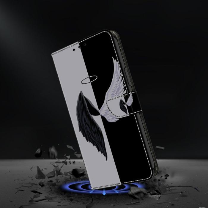 OEM - Samsung Galaxy A37 Plånboksfodral Konstläder Magnetisk Stängning - Svart