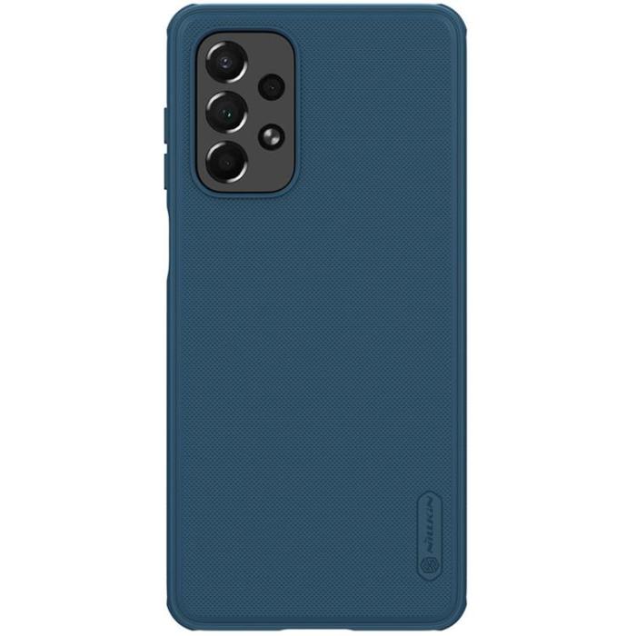 Nillkin - Nillkin Galaxy A73 Skal Super Frosted Sheild Pro - Blå