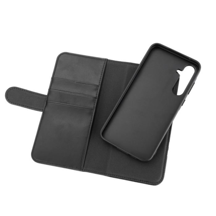 UTGATT1 - Essentials Galaxy A55 5G Plånboksfodral Detachable - Svart