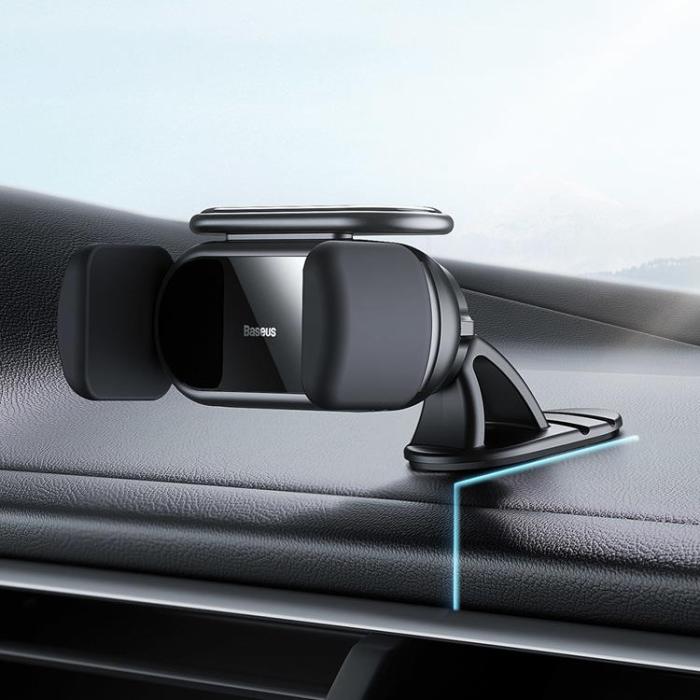 BASEUS - Baseus Bilhållare Solar Automatic Cockpit - Svart
