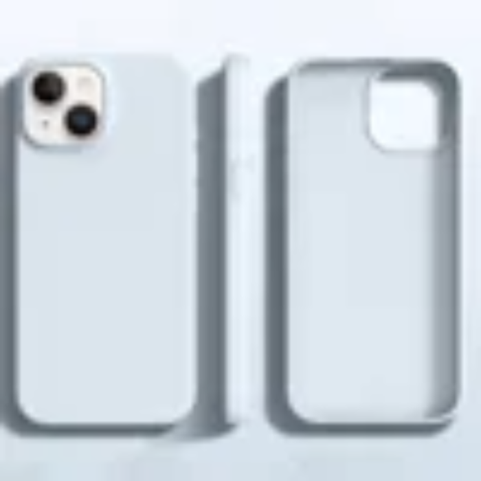 A-One Brand - Mobilskal till iPhone 15 Ultra Thin Silikon - Glacier Blå