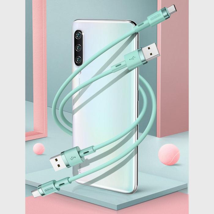 Joyroom - Joyroom USB-C till USB-A kabel 2.4A 1.2m - Vit