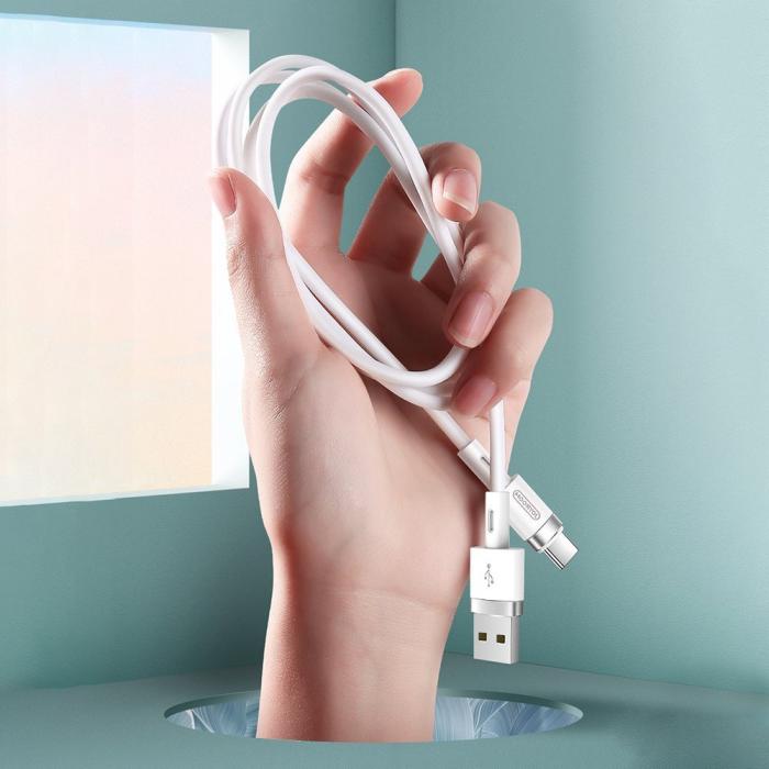 Joyroom - Joyroom USB-C till USB-A kabel 2.4A 1.2m - Vit