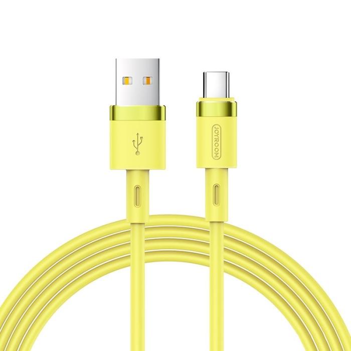 UTGATT5 - Joyroom Kabel USB-C 2.4A 1.2 m - Gul