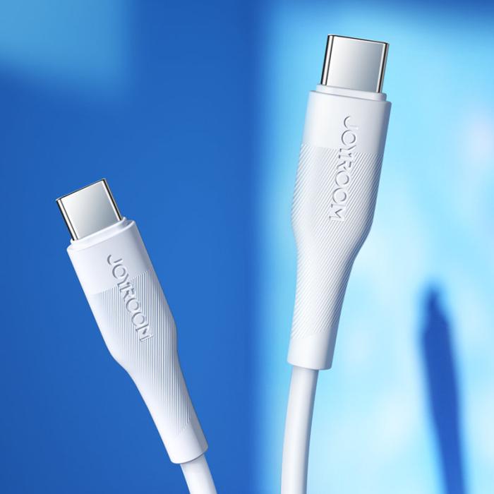 UTGATT5 - Joyroom Kabel USB-C 60W 3A 0.25m - Vit