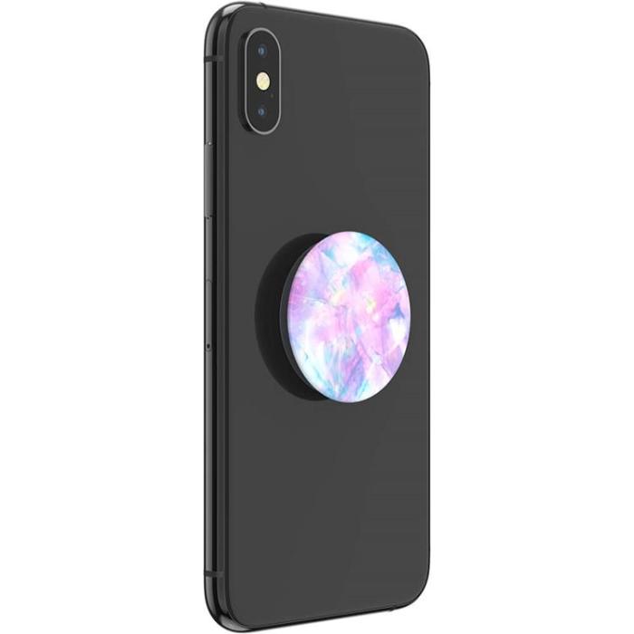 PopSockets - Popsockets Basic Grip Med Ställfunktion - Crystal Opal
