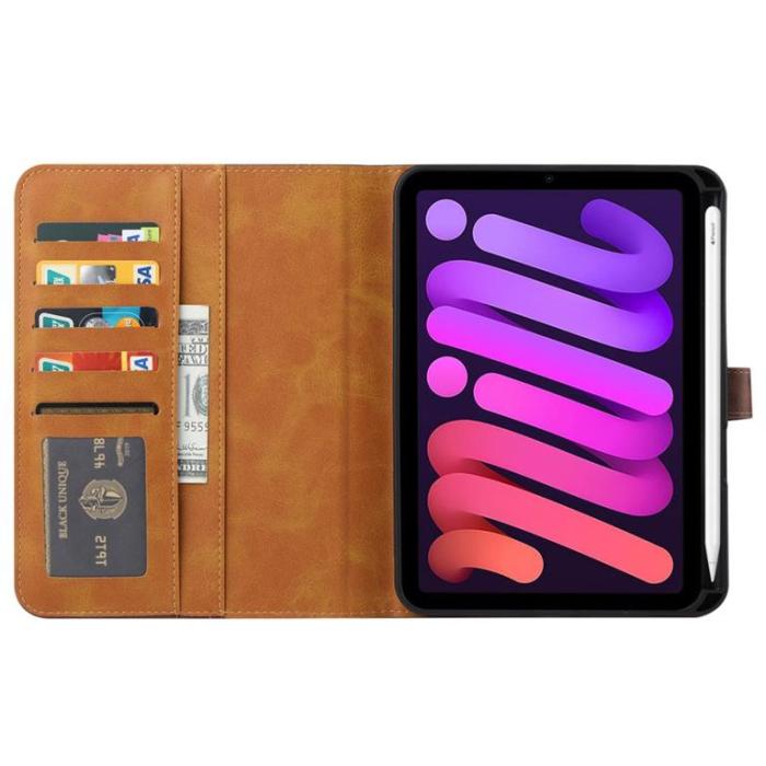OEM - iPad mini 6 (2021) Fodral Premium - Brunt