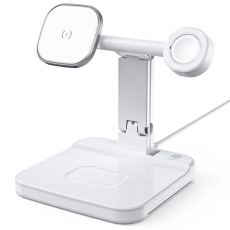 OEM - Qi Trådlös MagSafe Laddare iPhone, Apple Watch, Airpods