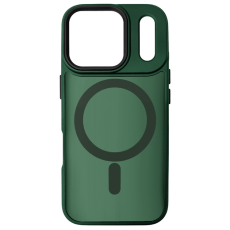 A-One Brand - iPhone 17 Pro Mobilskal MagSafe Skin Touch - Grön