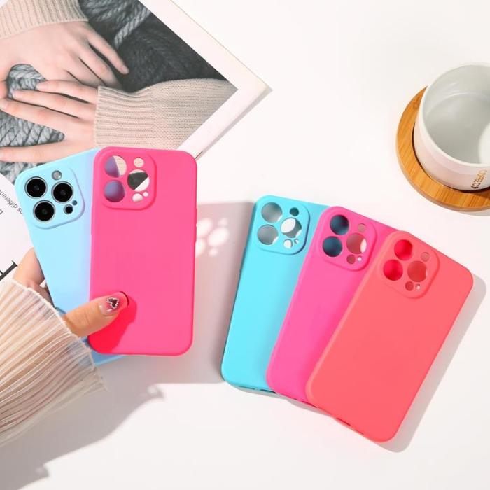 OEM - iPhone 14 Plus Skal Silicone - Beige